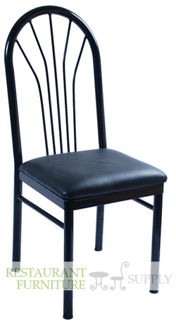 Fanback Metal Chair