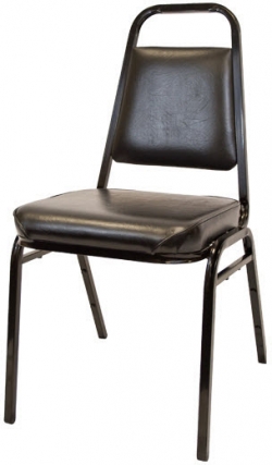 Commercial Stack Chair With Thick Cushion 