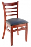 Premium US Made Ladder Back Wood Chair
