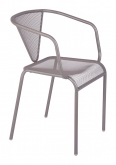 Clarius Metal Mesh Patio Arm Chair