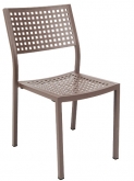Aluminum Patio Chair in Rust Color