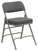 Premium Curved Triple Braced Metal Folding Chair