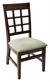 Extra High Premium Window Back Wood Chair