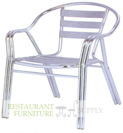Double Tube All Aluminum Outdoor Chair